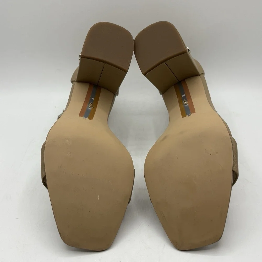 Sam Edelman Daniella‎ Women's Heels Beige Size 10 Classic Preppy